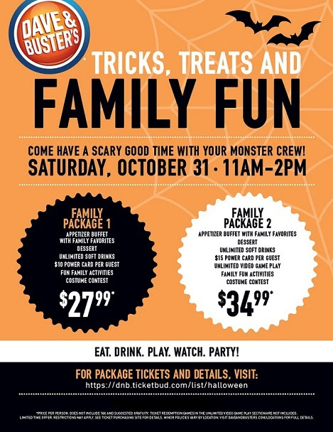 Dave Buster S Family Event